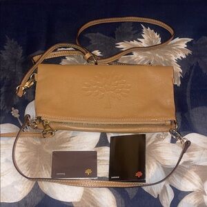 Mulberry Tan Leather Crossbody Bag